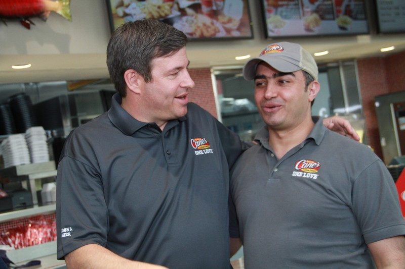 Todd Graves at Raising Cane's